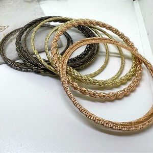 Kendra Scott multi color bangle bracelets